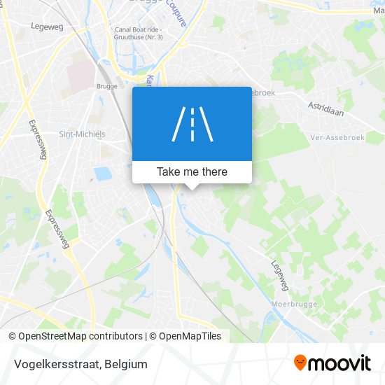 Vogelkersstraat map