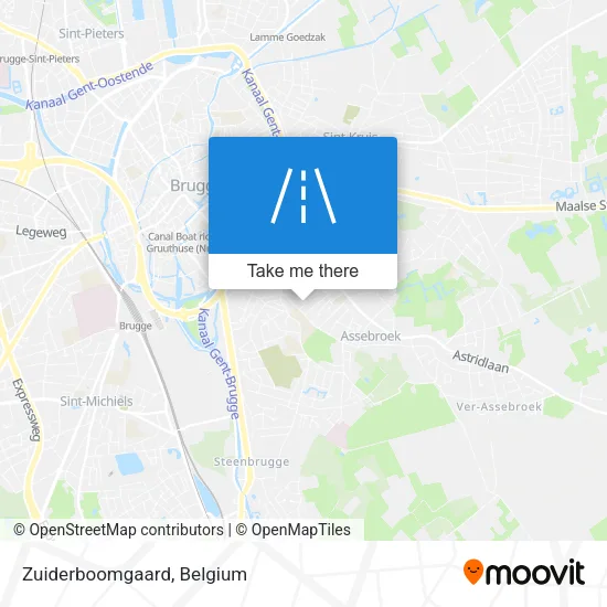 Zuiderboomgaard map
