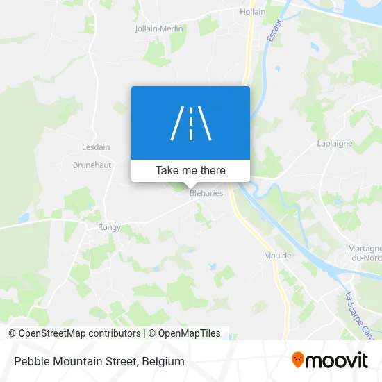 Pebble Mountain Street map