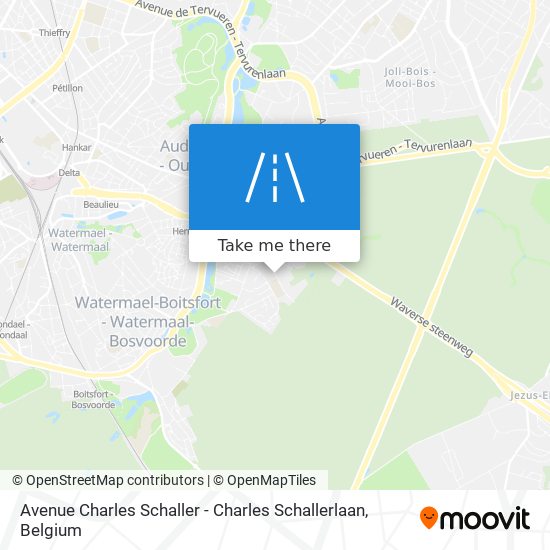 Avenue Charles Schaller - Charles Schallerlaan map