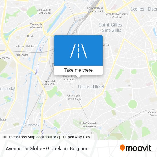 Avenue Du Globe - Globelaan plan