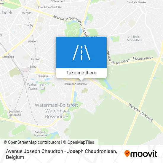 Joseph Chaudron Avenue - Joseph Chaudron Avenue map