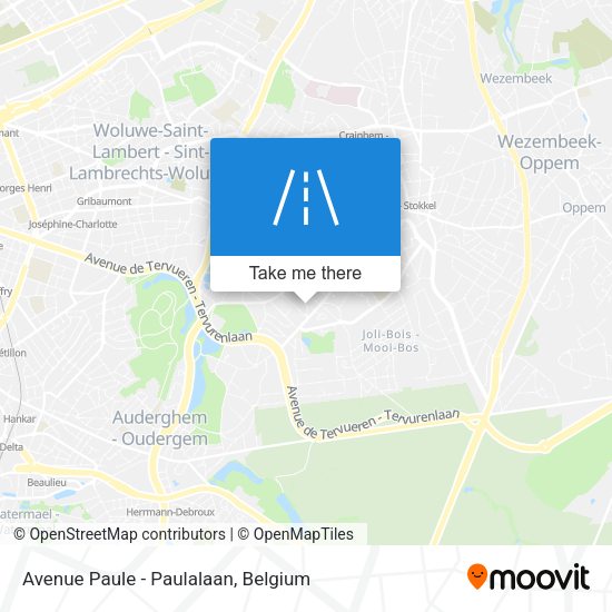 Avenue Paule - Paulalaan plan