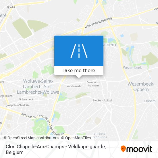 Clos Chapelle-Aux-Champs - Veldkapelgaarde map
