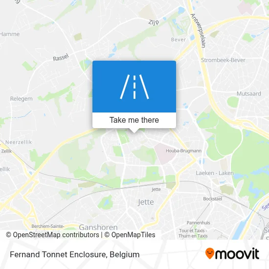 Fernand Tonnet Enclosure map