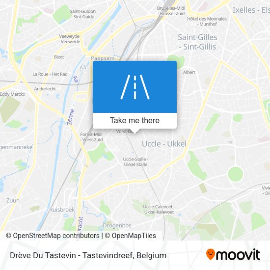 Drève Du Tastevin - Tastevindreef plan