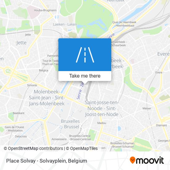 Place Solvay - Solvayplein map