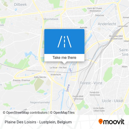 Plaine Des Loisirs - Lustplein map