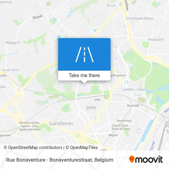 Bonaventure Street map