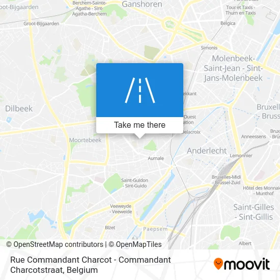 Commander Charcot Street map