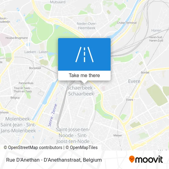 D'Anethan Street map