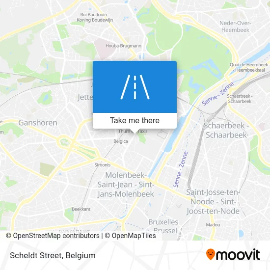 Scheldt Street map