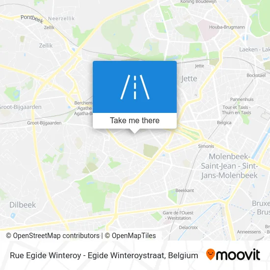 Egide Winteroy Street map