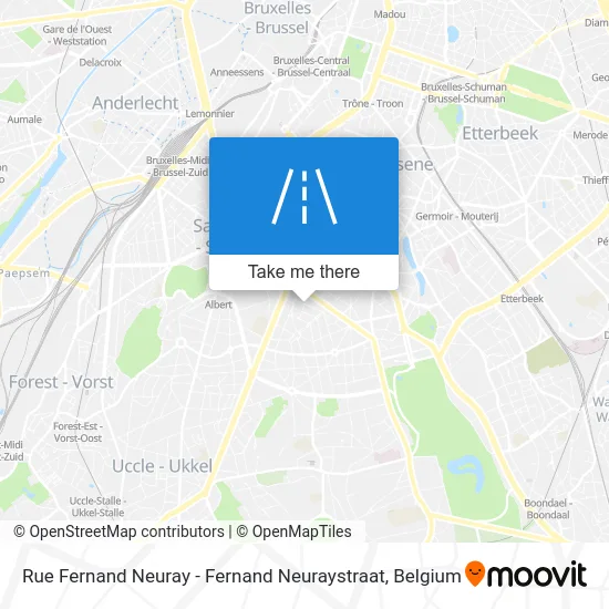 Fernand Neuray Street map