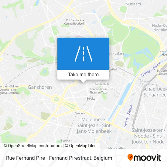 Fernand Pire Street - Fernand Pire Street map