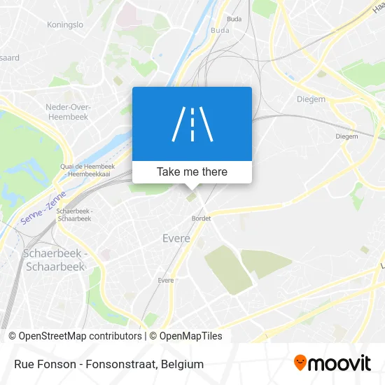 Fonson Street - Fonson Street map