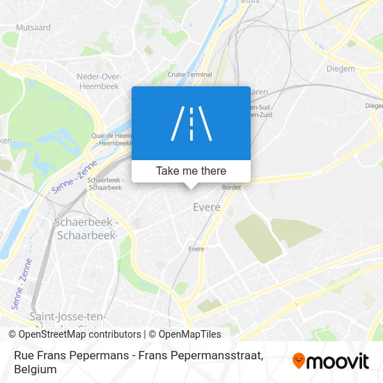 Frans Pepermans Street map