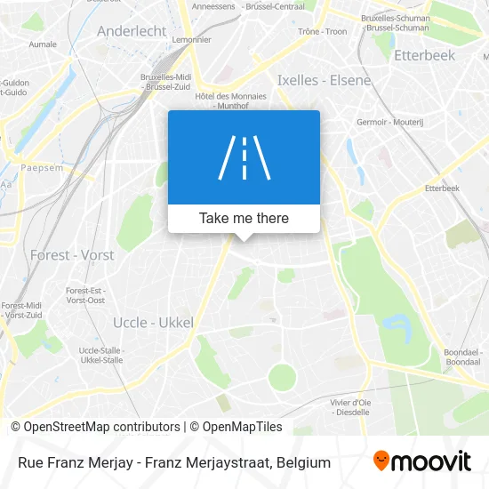 Franz Merjay Street map