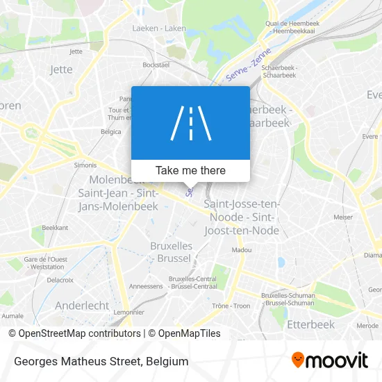 Georges Matheus Street map