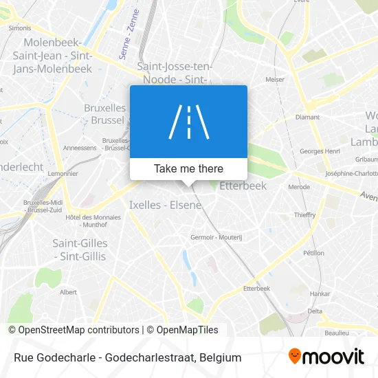 Godecharle Street - Godecharle Street map
