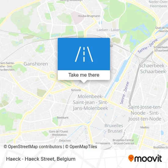 Haeck - Haeck Street map