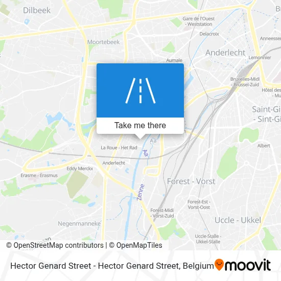 Hector Genard Street - Hector Genard Street map