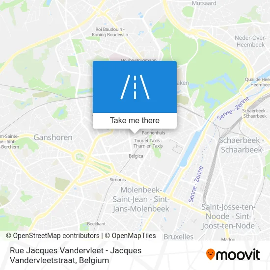 Jacques Vandervleet Street map