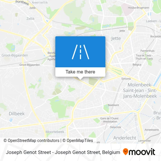 Joseph Genot Street - Joseph Genot Street map