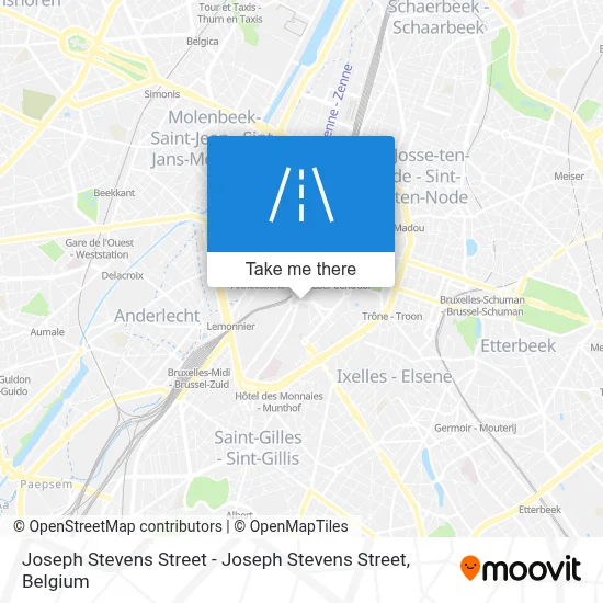 Joseph Stevens Street - Joseph Stevens Street map