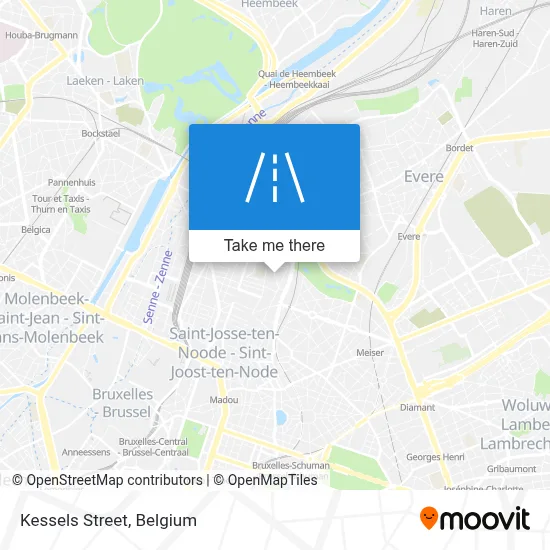 Kessels Street map