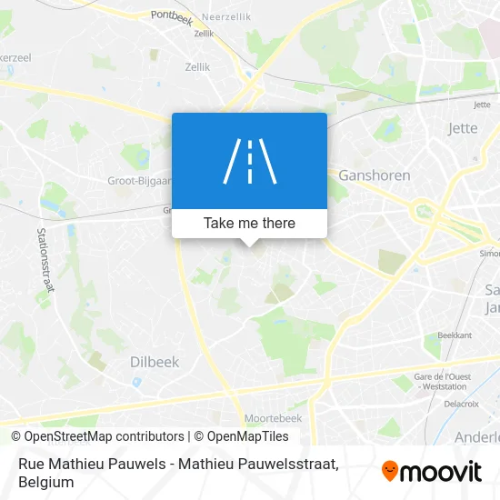 Mathieu Pauwels Street map