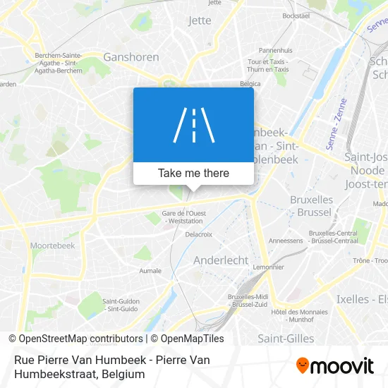 Pierre Van Humbeek Street map