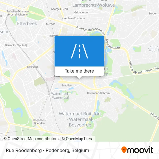 Roodenberg - Rodenberg Street map