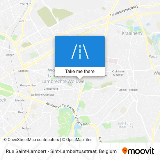 Saint Lambert Street - Saint Lambertus Street map