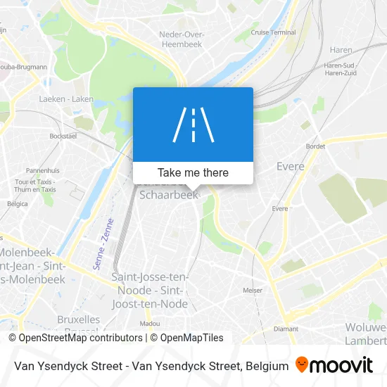 Van Ysendyck Street - Van Ysendyck Street map
