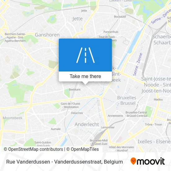 Vanderdussen Street - Vanderdussen Street map