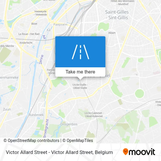 Victor Allard Street - Victor Allard Street map