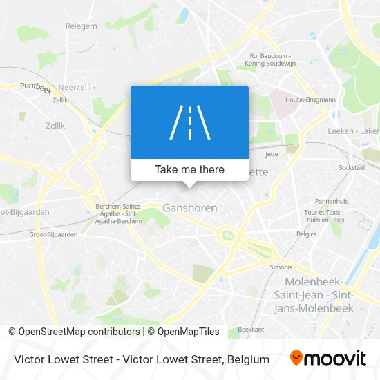 Victor Lowet Street - Victor Lowet Street map