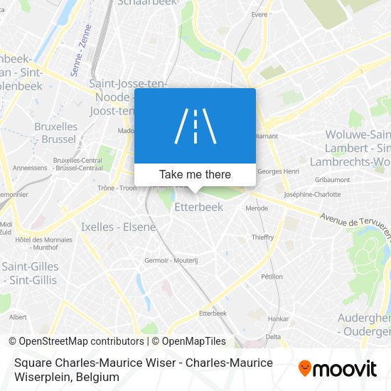 Square Charles-Maurice Wiser - Charles-Maurice Wiserplein map