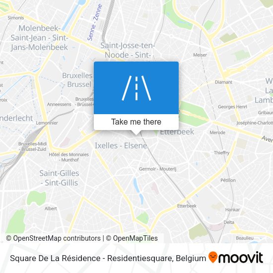 Square De La Résidence - Residentiesquare plan