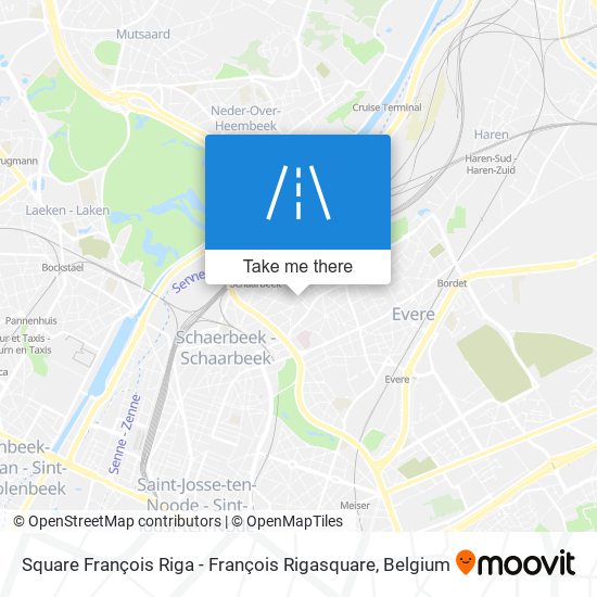 Square François Riga - François Rigasquare plan