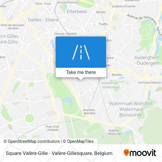 Square Valère-Gille - Valère-Gillesquare map