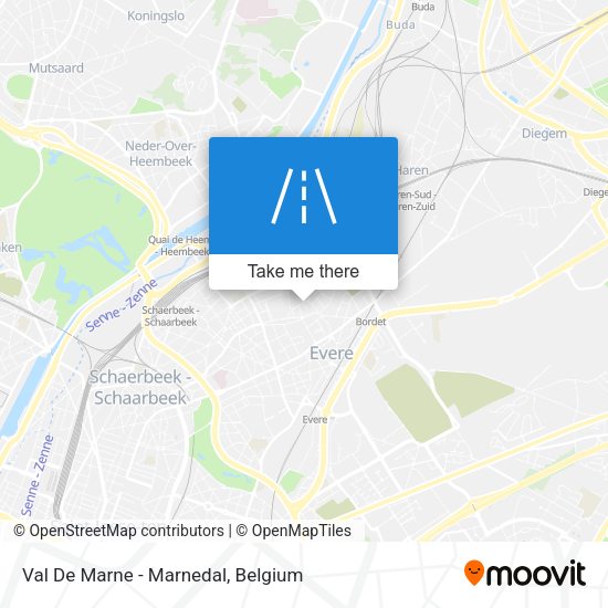 Val De Marne - Marnedal plan