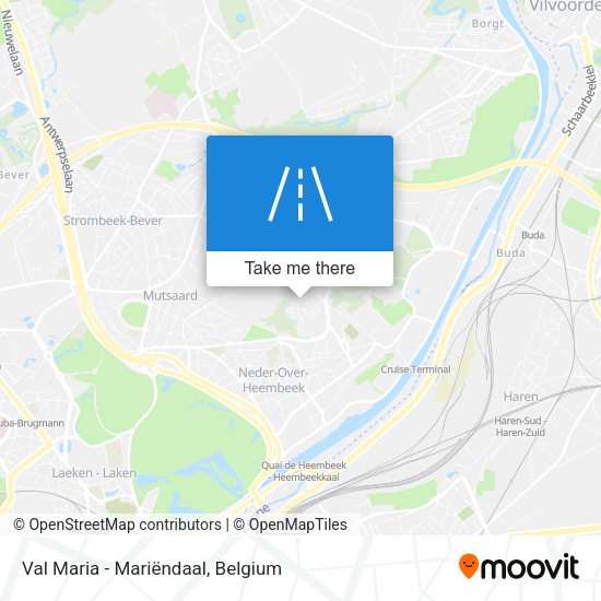 Val Maria - Mariëndaal map