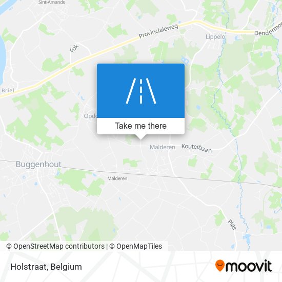 Holstraat map