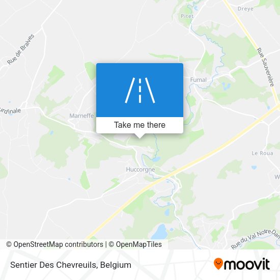 Sentier Des Chevreuils plan