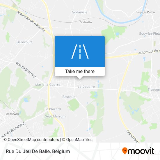 Rue Du Jeu De Balle plan