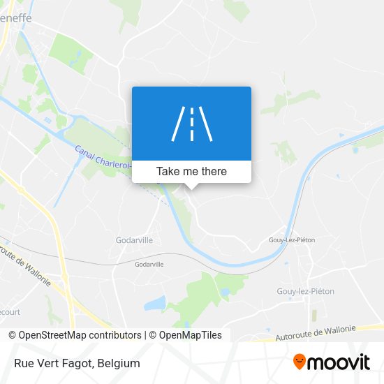 Rue Vert Fagot plan