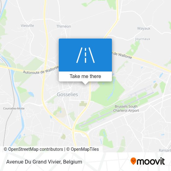 Avenue Du Grand Vivier map