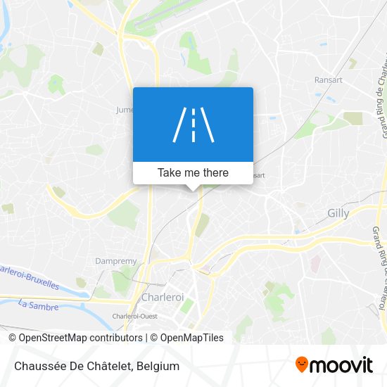 Chaussée De Châtelet map